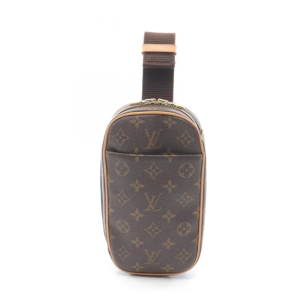 LOUIS VUITTON Brown Monogram Leather Pochette Fanny Pack - Picture 2 of 9